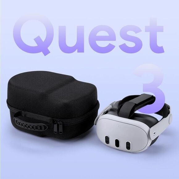 Yinke Carrying Case for Meta Quest 3/Oculus Quest 2/Pico 4 VR Headset. NWT - Picture 3 of 6